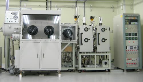 Multi chamber thermal evaporation system